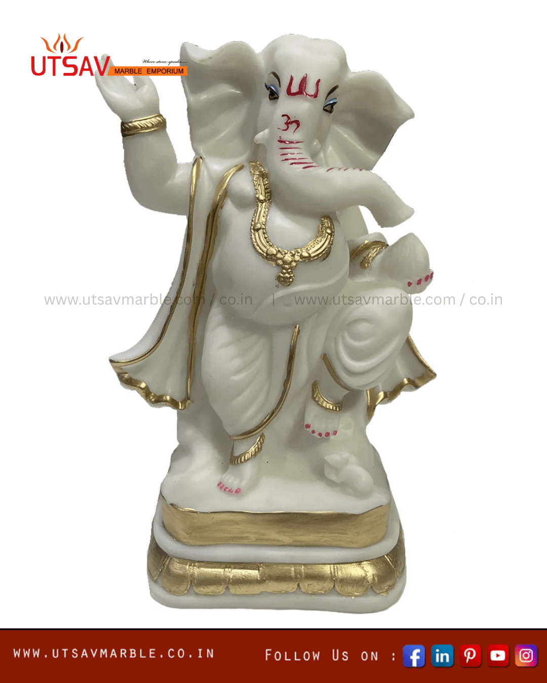 Marble Pooja mandir for home